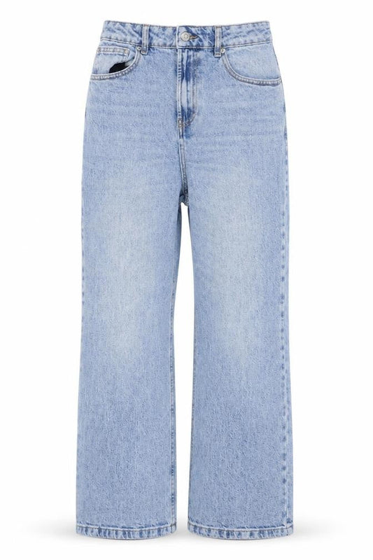 ASOS Design Women’s Blue Straight Jeans W30 L32 High Rise Stretch