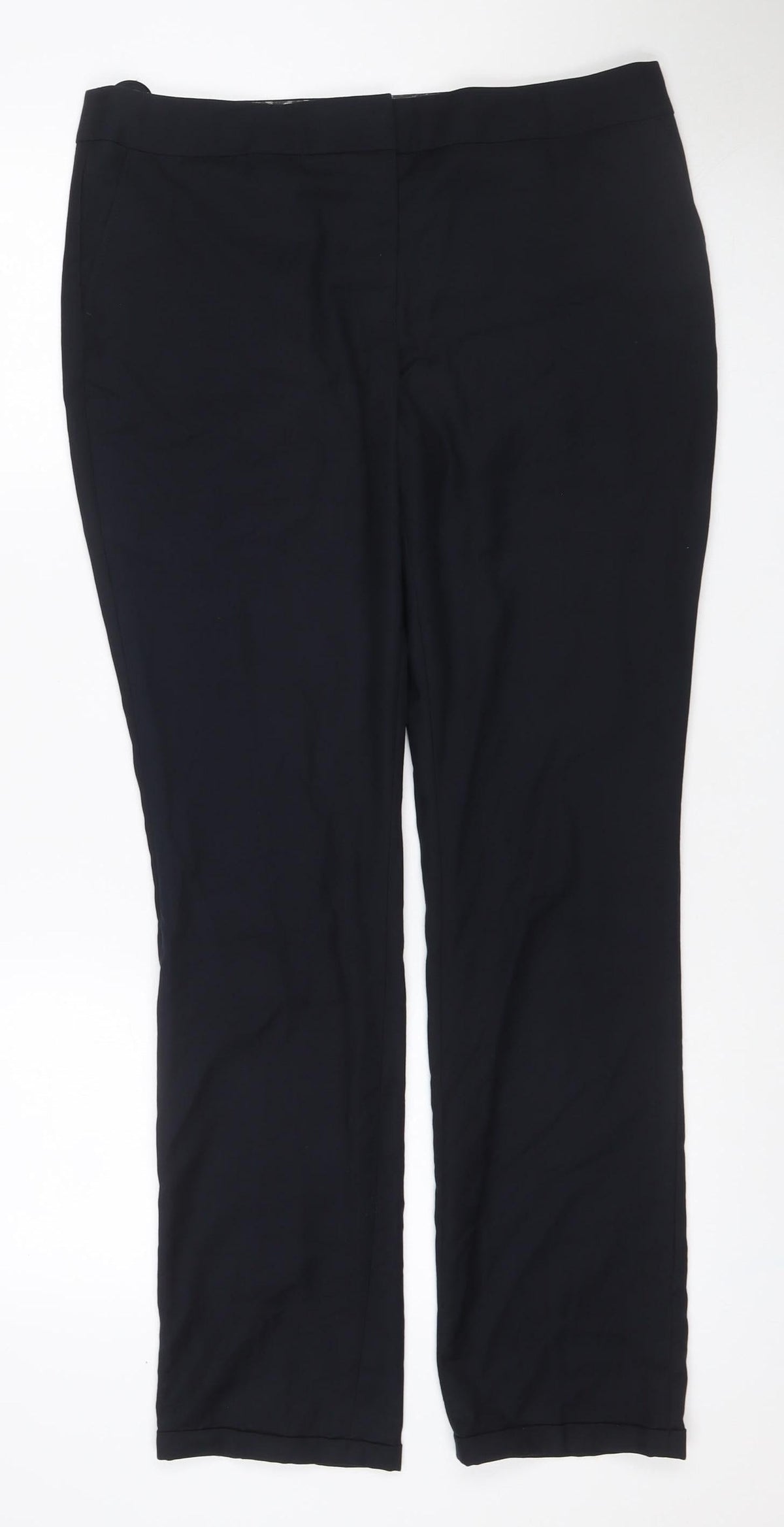 Next Women’s Black Size 12L Bootcut Stretch Work Trousers