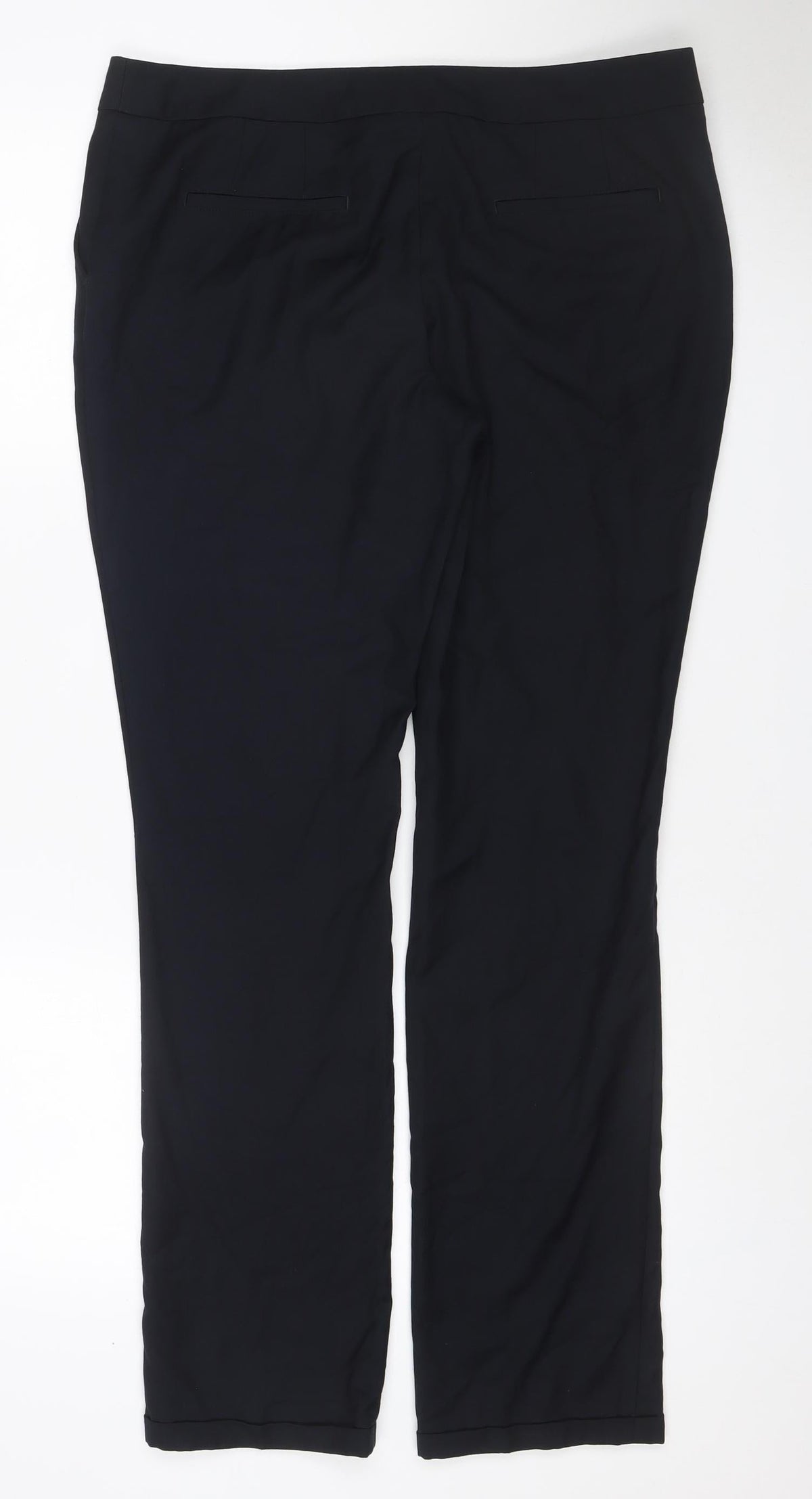 Next Women’s Black Size 12L Bootcut Stretch Work Trousers