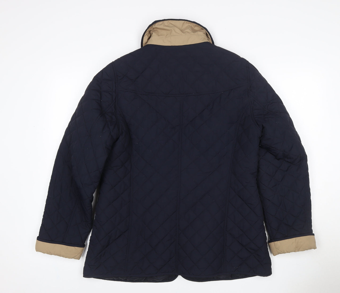 Marks & Spencer Women’s Navy UK 14 Quilted Mid-Length Padded Coat Classic