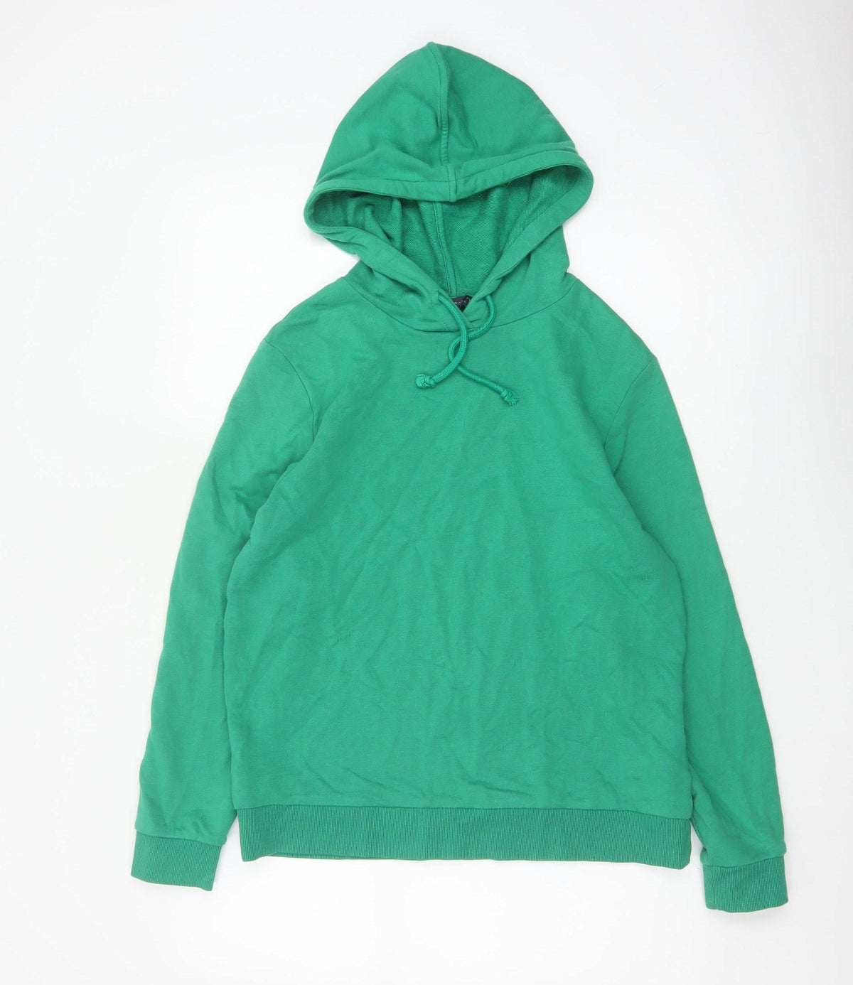 Marks & Spencer Women’s Green UK 12 Pullover Hoodie Drawstring