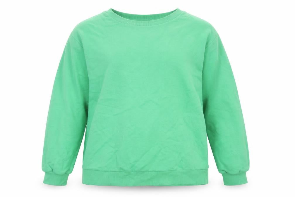 Marks & Spencer Women Green M Pullover Crew Neck Sweatshirt