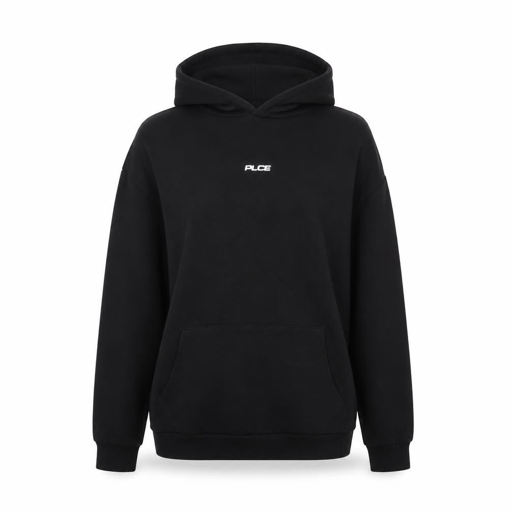883 Police Women Black M Pullover Hoodie Logo Cotton