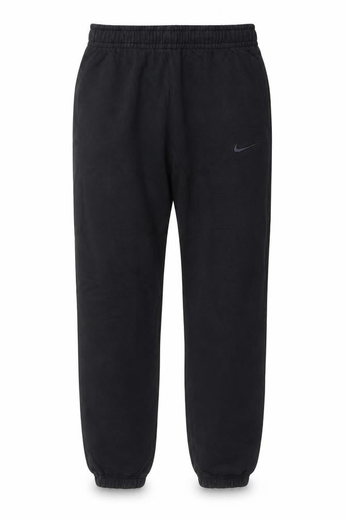 Nike Men’s Black M Fleece Jogger Sweatpants Logo Cuffed