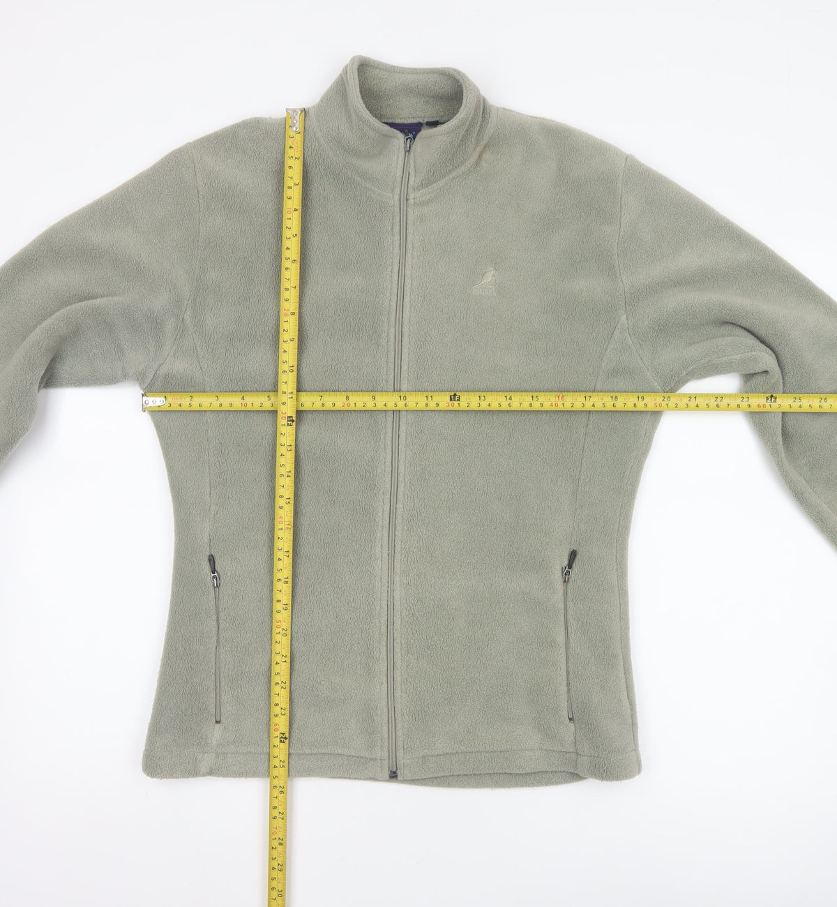 Kangol Women’s Green XL Fleece Full Zip Outdoor Jacket