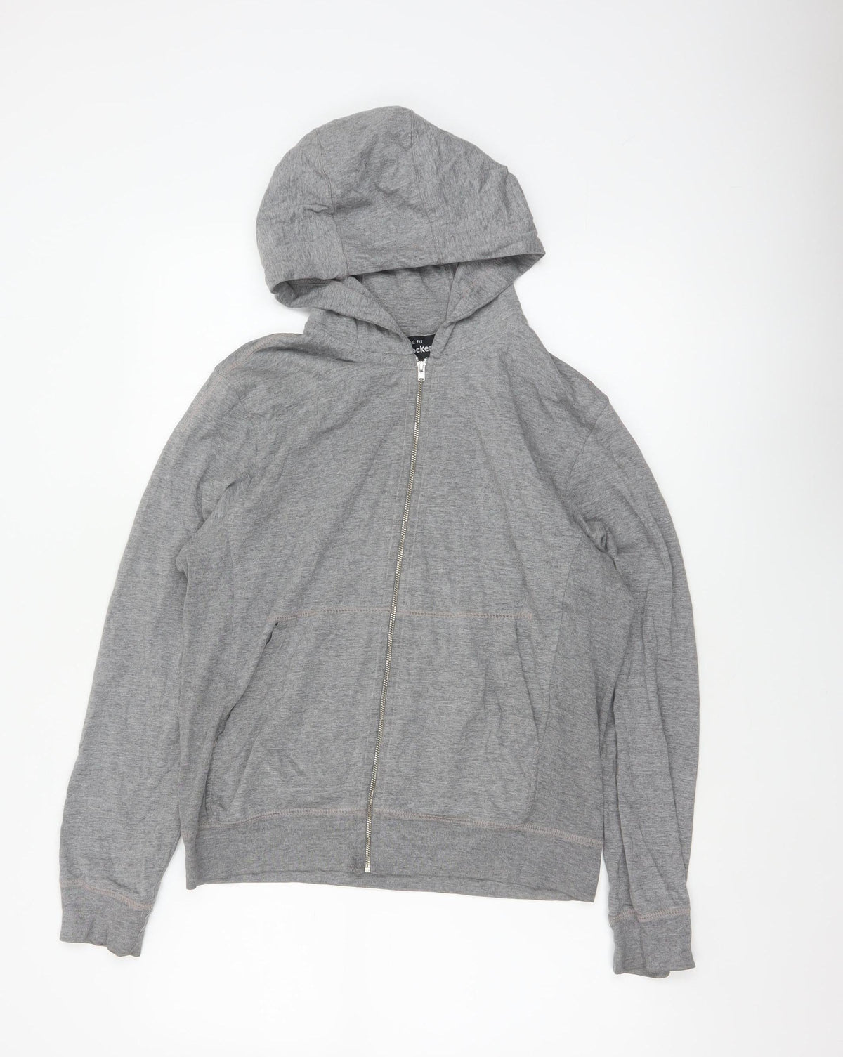 Foot Locker Women Grey S Classic Fit Full Zip Hooded Hoodie