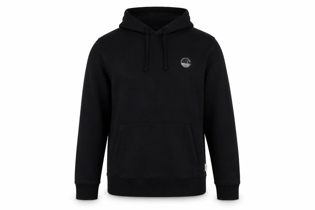 SoulCal & Co Men’s Black S Pullover Hoodie Logo Pocket Drawstring