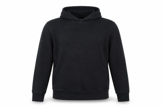 Uniqlo Womens Black M Pullover Hoodie Cotton Hooded Pockets