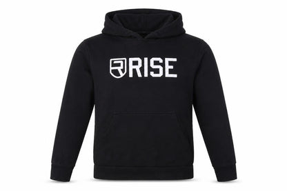 Rise Men’s Black Medium Pullover Logo Graphic Hoodie