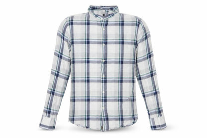 Banana Republic Men’s M Blue Green Plaid Slim Fit Cotton Shirt