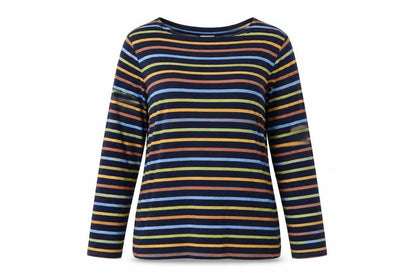 Seasalt Cornwall Women’s Multicoloured Stripe Jersey Sailor Top UK 16