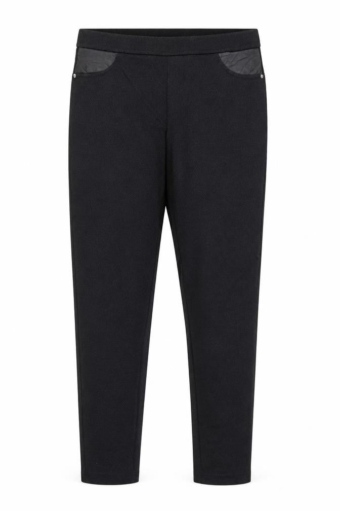 DKNY Jeans Women’s Black M Herringbone Stretch Pocket Leggings