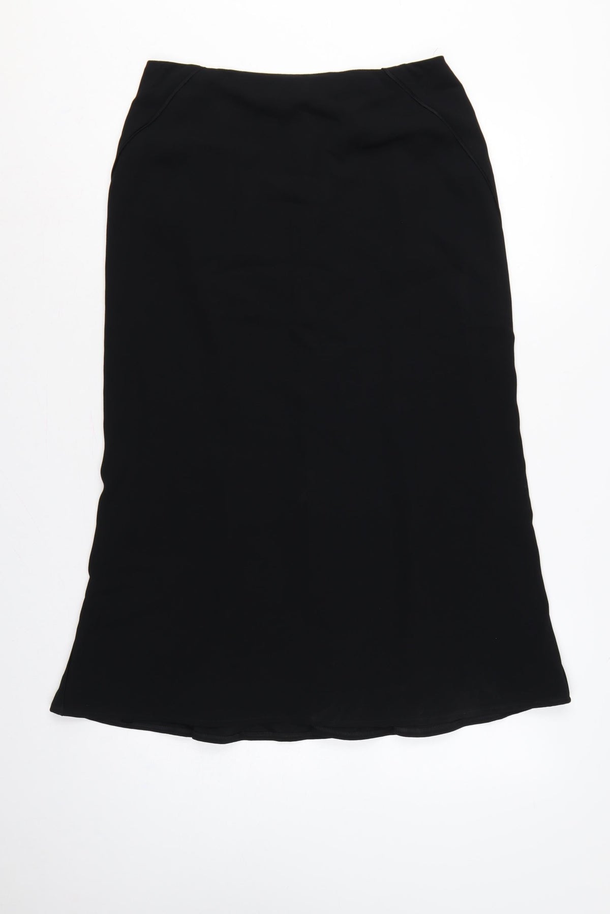 Precis Petite Women Black UK 12 Flared Long Lined Skirt