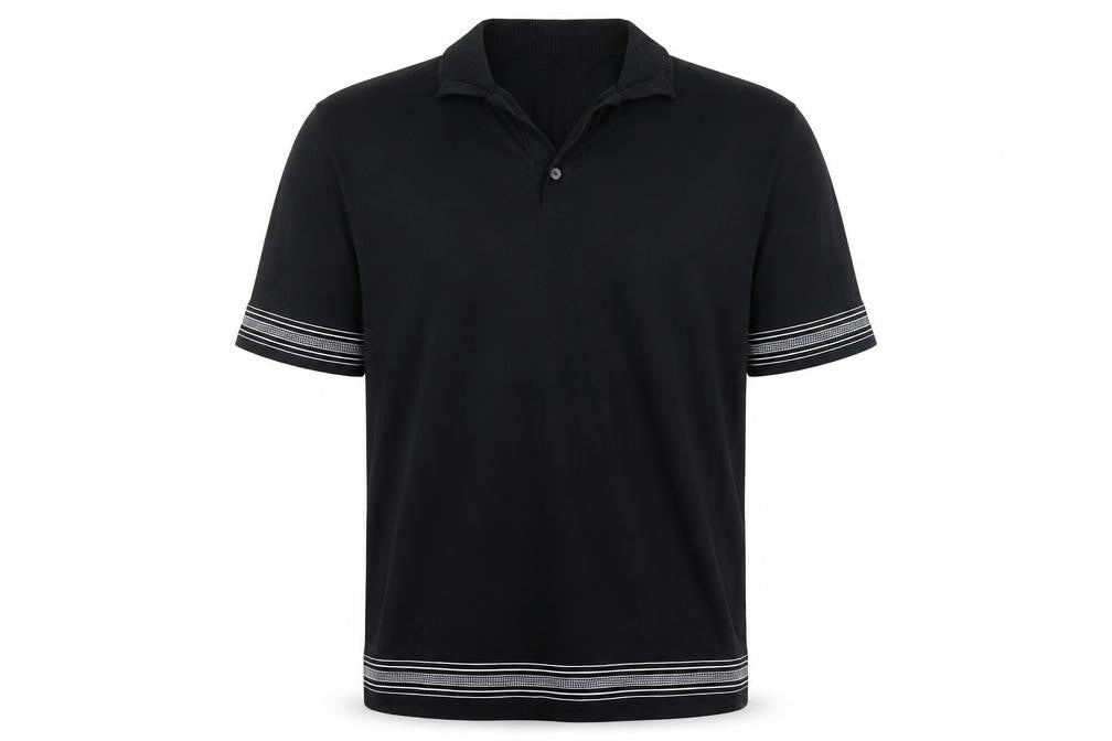 Marks & Spencer Autograph Men’s Black XL Supima Cotton Polo Shirt