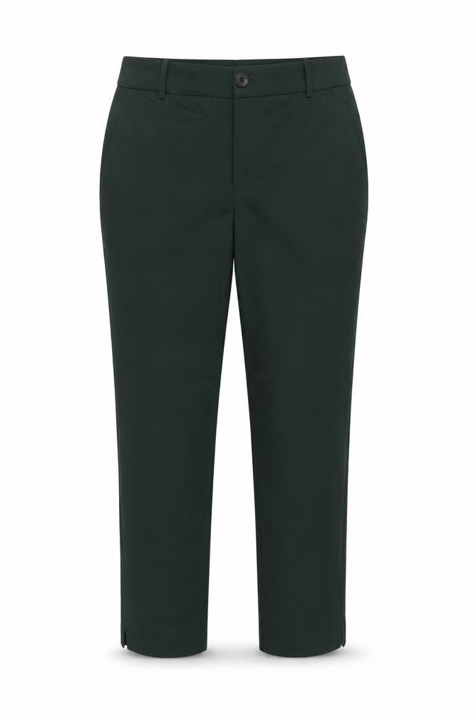 Zara Women’s Green L Slim Tapered Tailored Dress Trousers