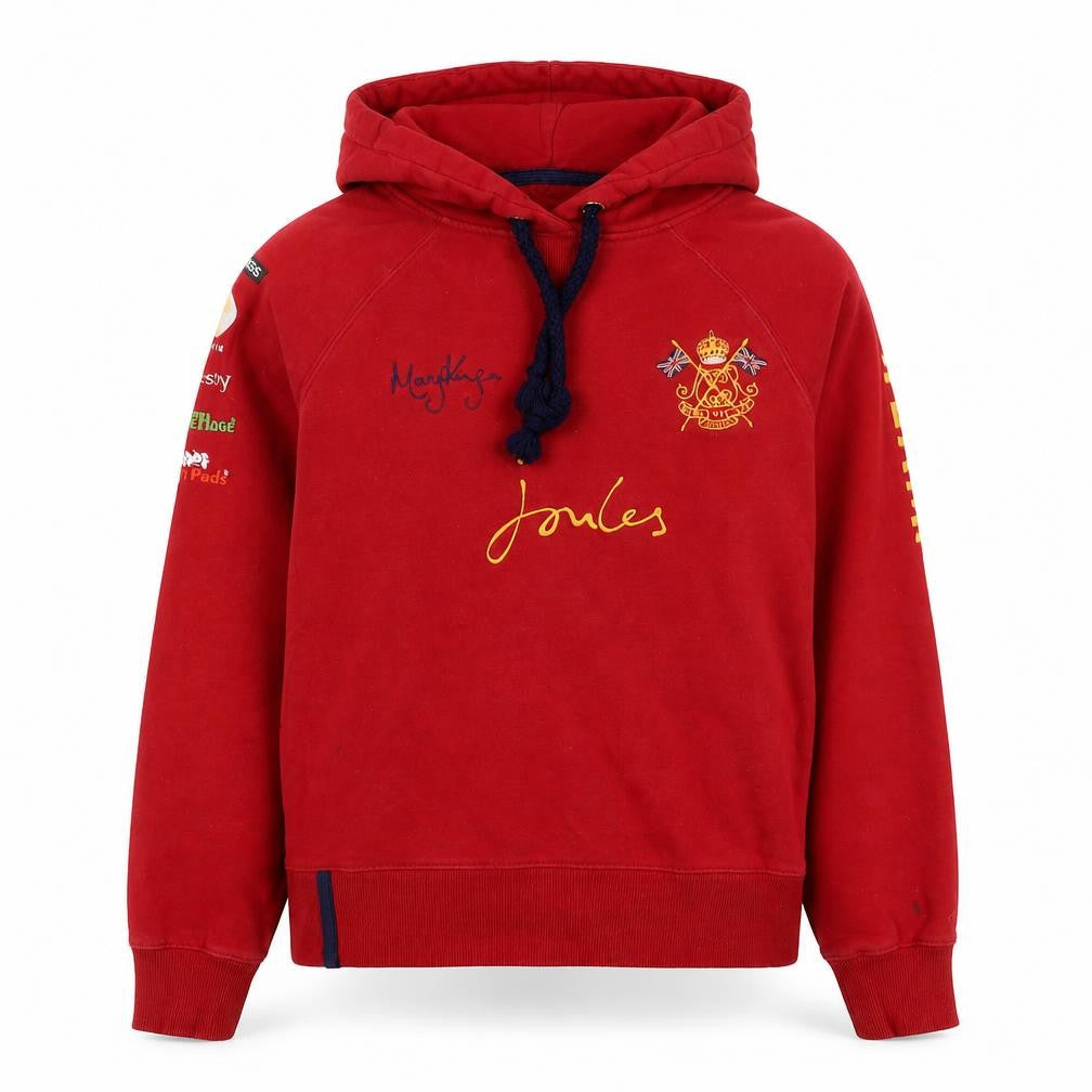 Joules Mary King Women’s Red UK 12 Team GB Britain Pullover Hoodie