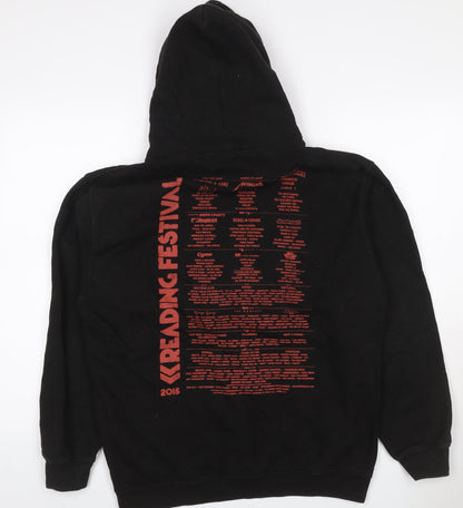 Brand and care label for AWDis Just Hoods Men Black M Pullover Reading Festival 2015 Hoodie