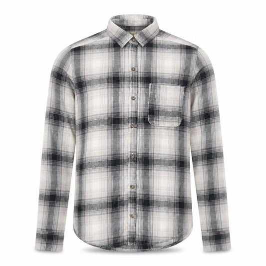 Hollister Men’s Grey Plaid Cotton Button-Up Shirt XS Long Sleeve