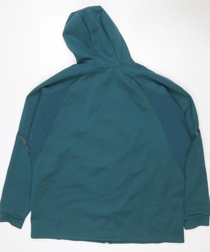 Back view of adidas Women’s Green 2XL FIFA Women’s World Cup 2023 Hooded Jacket