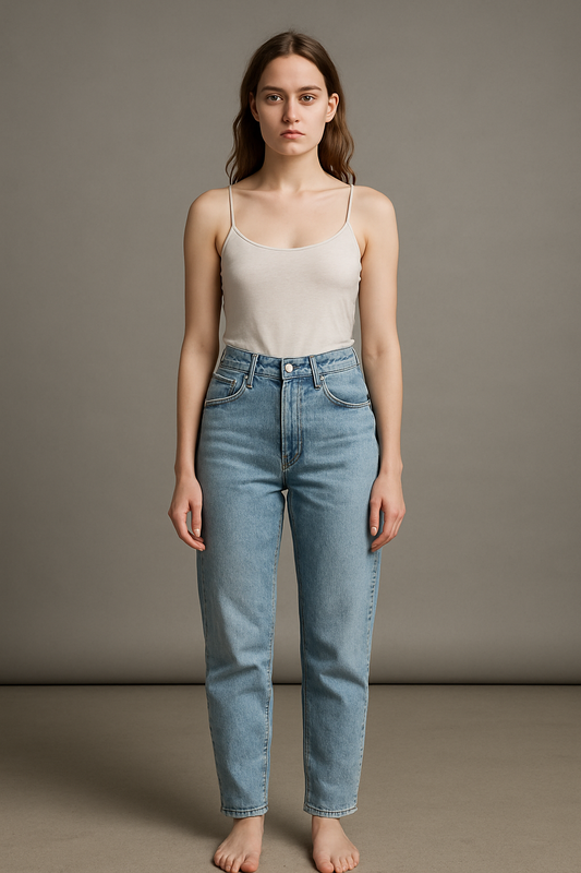 Reclaimed Vintage Clothing Bundle - 5 Pack Preloved Womens Jeans
