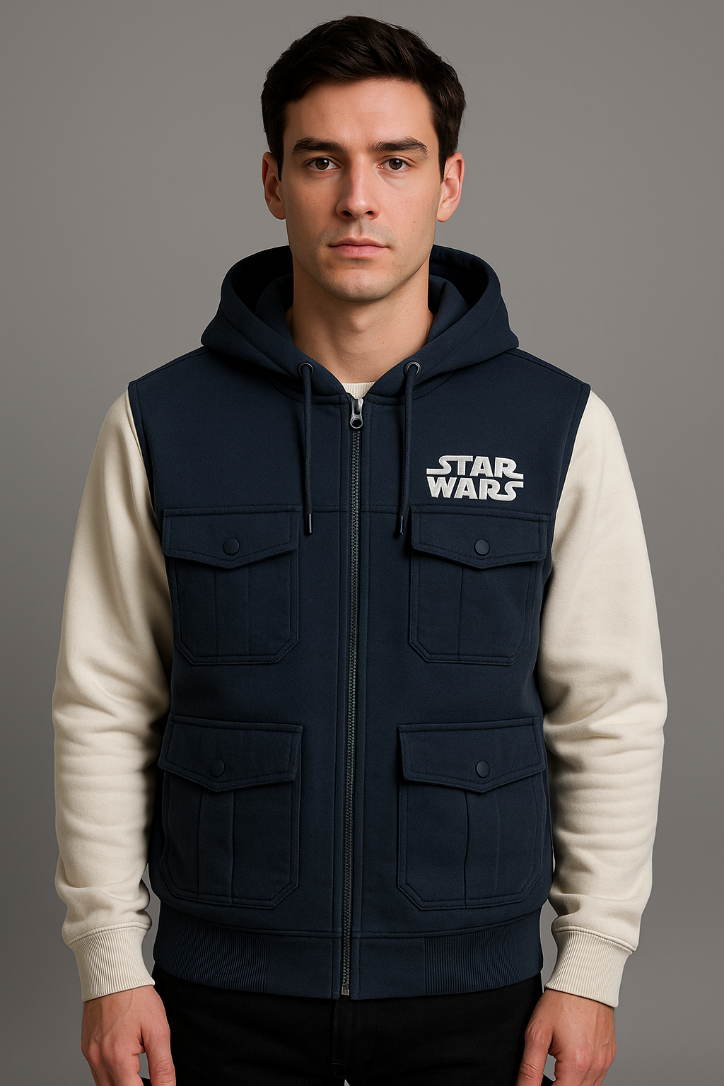 Star Wars Clothing Bundle - 5 Pack Preloved Mens Hoodies & Sweats