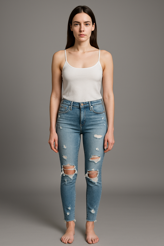 Stradivarius Clothing Bundle - 5 Pack Preloved Womens Jeans