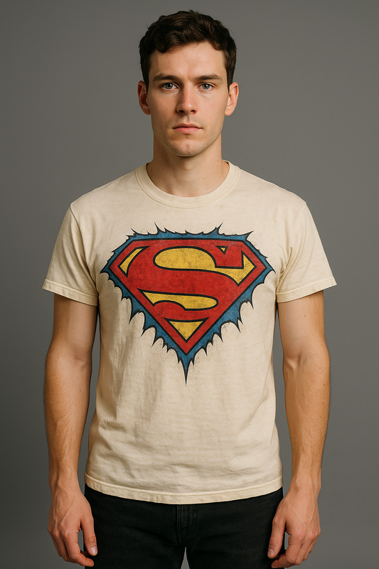Superman Clothing Bundle - 5 Pack Preloved Mens T-Shirts