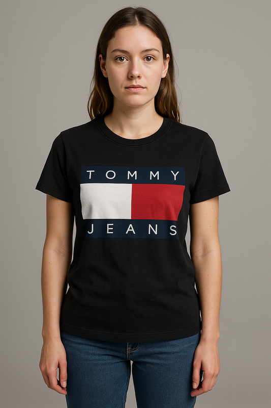 Tommy Jeans Clothing Bundle - 5 Pack Preloved Womens Tops & Shirts