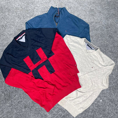 Preloved Tommy Hilfiger Knitwear Grade A/B for Resale - 5 Piece