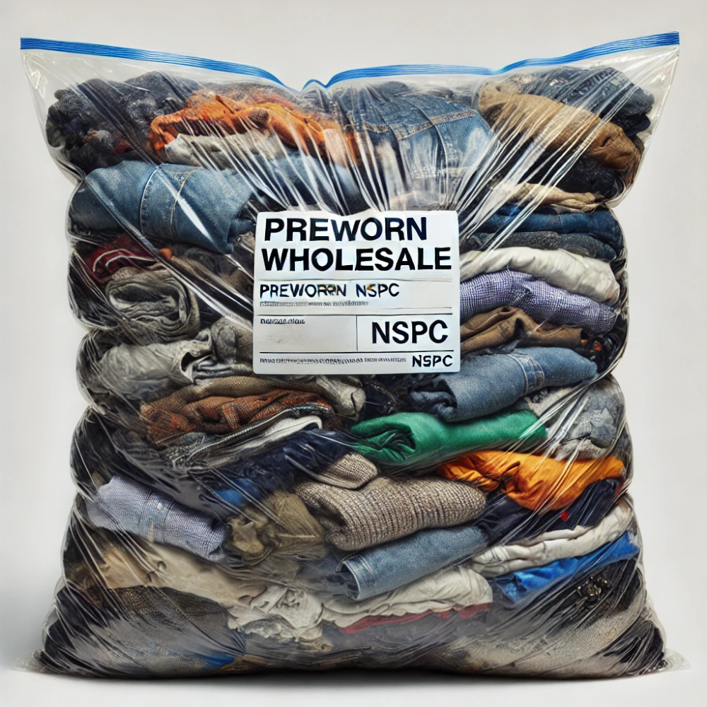 Wholesale Mixed Vac 15 Pack NSPC Charity Clothing