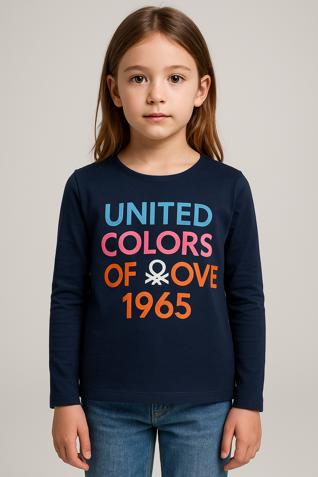 United Colors of Benetton Clothing Bundle - 5 Pack Preloved Girls T-Shirts