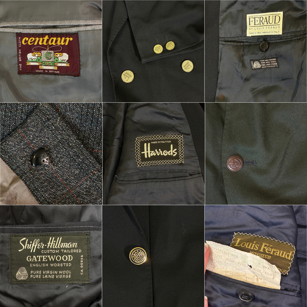Clearance Preloved Mens Suit Jackets Wholesale 5 Pack - For Resale