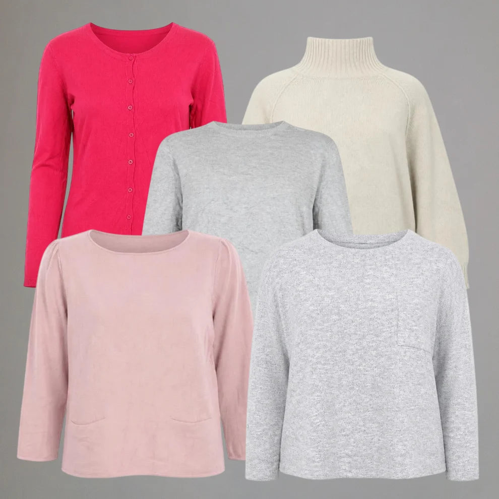 Wholesale 20 Pack Mixed Preloved Jumpers For Resellers