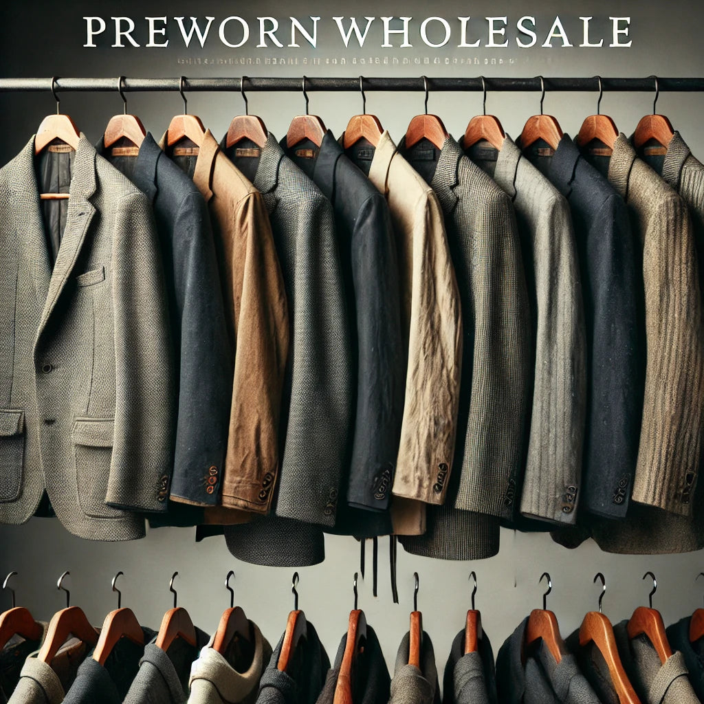 Premium Preloved Men's Smart Jacket & Blazer 15 Pack With Hangers