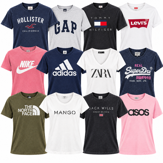 Wholesale High Street 40 Boxed  T Shirts For Resellers