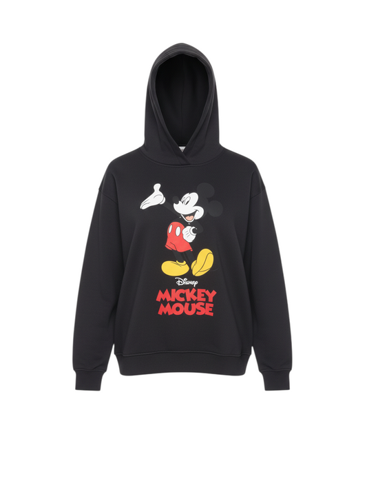 Disney Mickey Mouse Black Hoodie XS Men's Pullover Primark