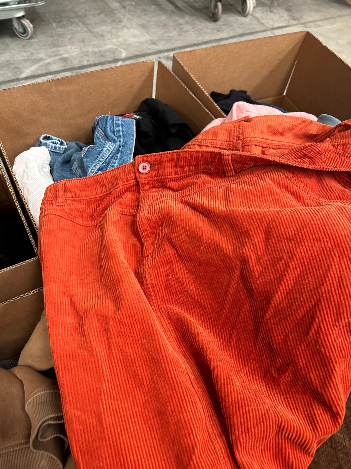 Ex-eBay Sourced Job Lot - Hoodies, Sweatshirts, Denim & Corduroy