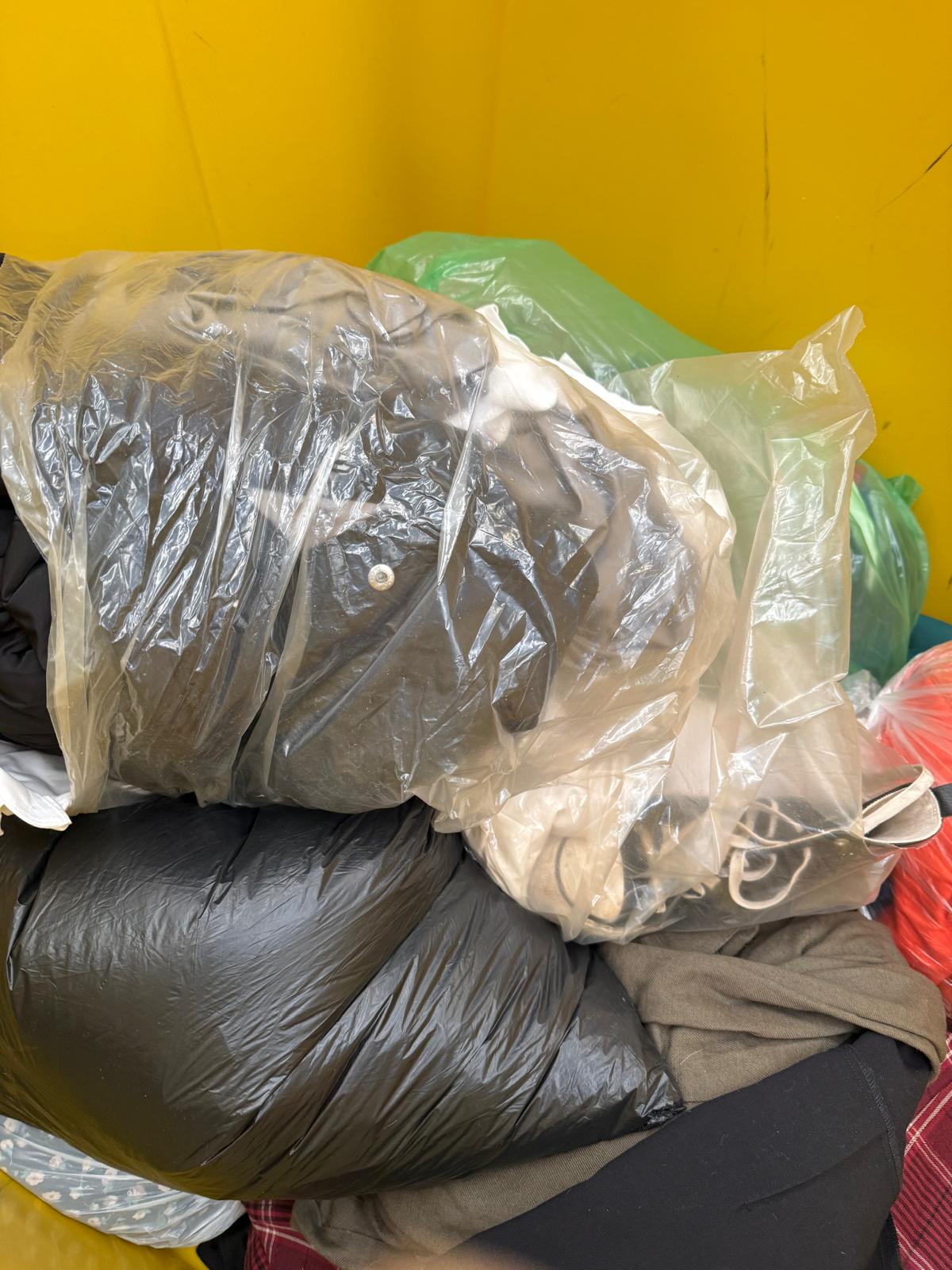 Unsorted Salvation Army Clothing Bank Clothing Orignal