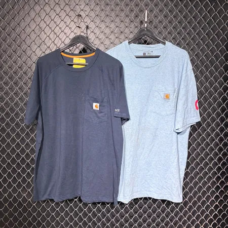 Preloved Carhartt T-Shirts Grade A/B for Resale - 5 Piece