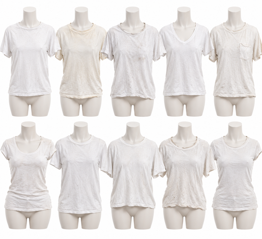 Wholesale T-Shirts 30 Pack - For Rags, Upcycling, Spare Fabrics