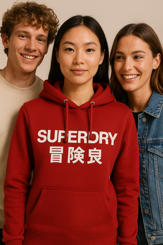 Superdry Clothing Bundle – 5 Pack Preloved Womens Hoodies & Sweats