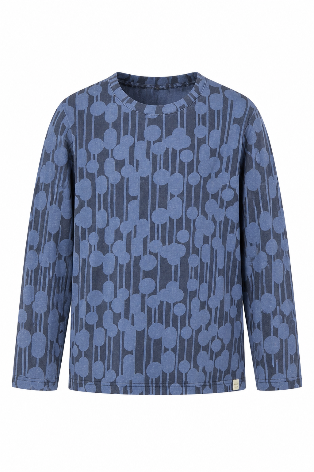 Regatta Women Blue Cotton Long Sleeve Jersey Top Size 14