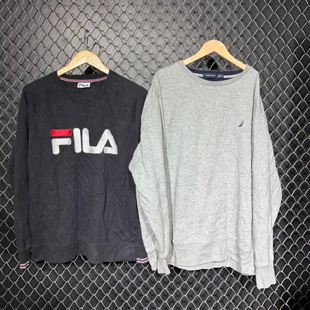Preloved Mixed Brands Sweatshirts Grade A/B for Resale - 5 Piece
