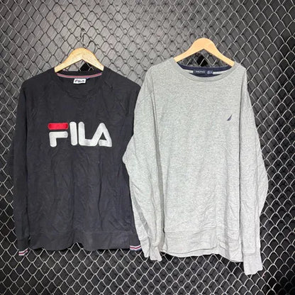 Preloved Mixed Brands Sweatshirts Grade A/B for Resale - 5 Piece