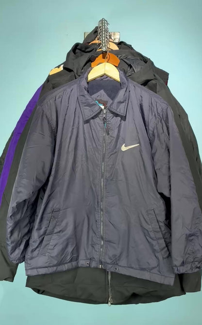 Preloved Nike Puffer Jackets Grade A/B for Resale - 5 Piece