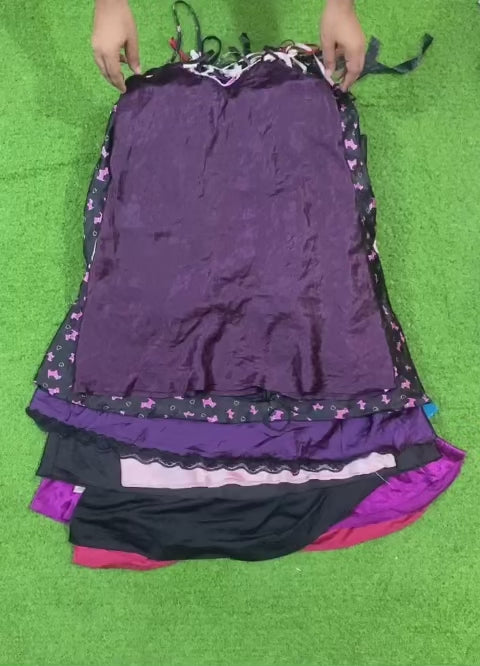 Y2K Style Lace Tops and Slips Grade A/B - 5 Piece Preloved Wholesale Bundle for Resale