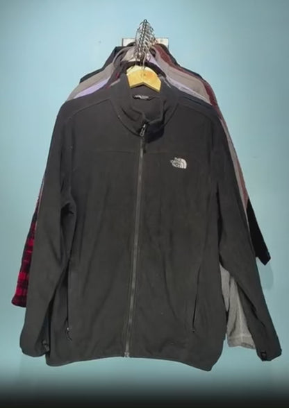 Premium The North Face Fleeces Grade A/B for Resale - 20 Piece