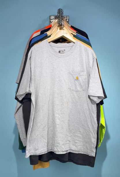 Preloved Carhartt T-Shirts Grade A/B for Resale - 5 Piece
