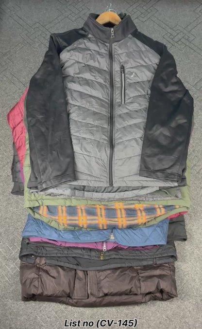 Preloved Mixed Brands Puffers Grade A/B/C for Resale - 5 Piece Wholesale