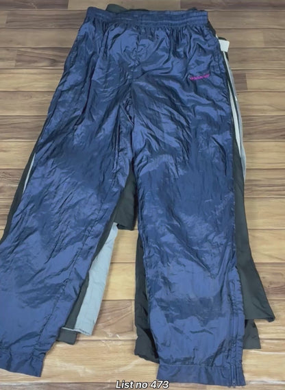 Preloved Adidas Track Pants Grade A/B for Resale - 5 Piece